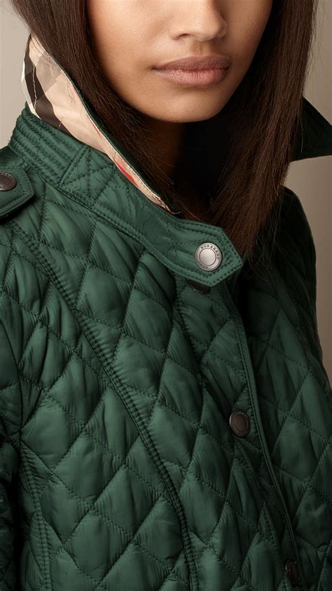 lime green quilted burberry jacket|burberry cashmere cape jacket.